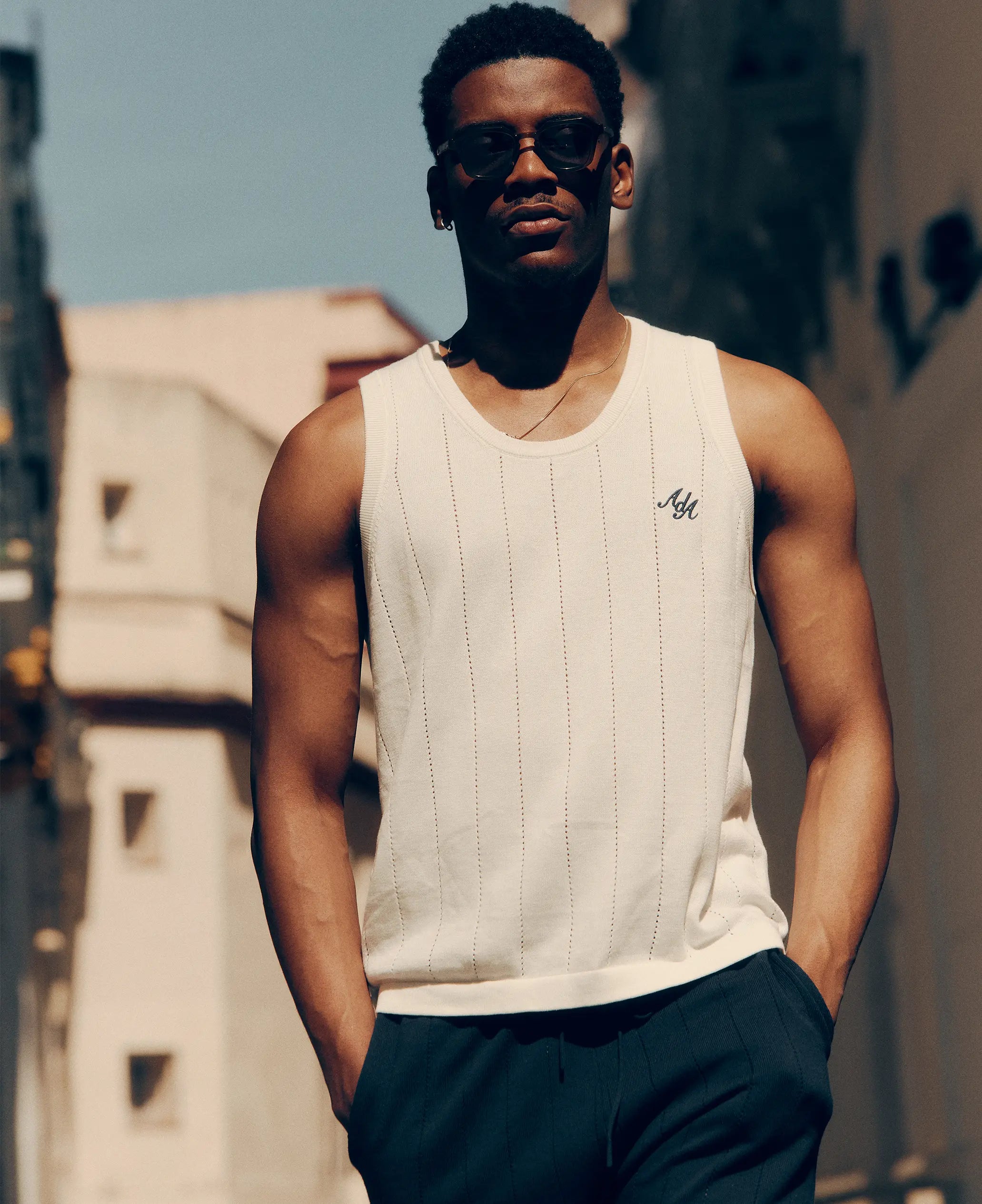 Peta Knitted Vest | Cream