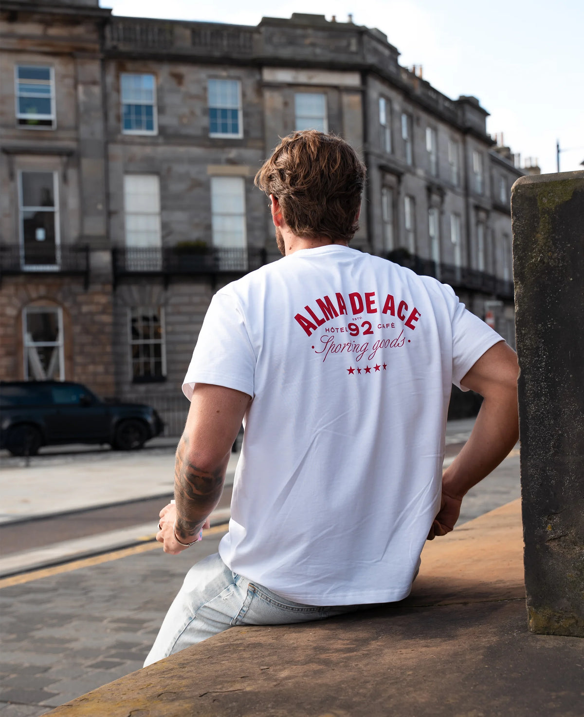 Hotel & Cafe T-shirt | White