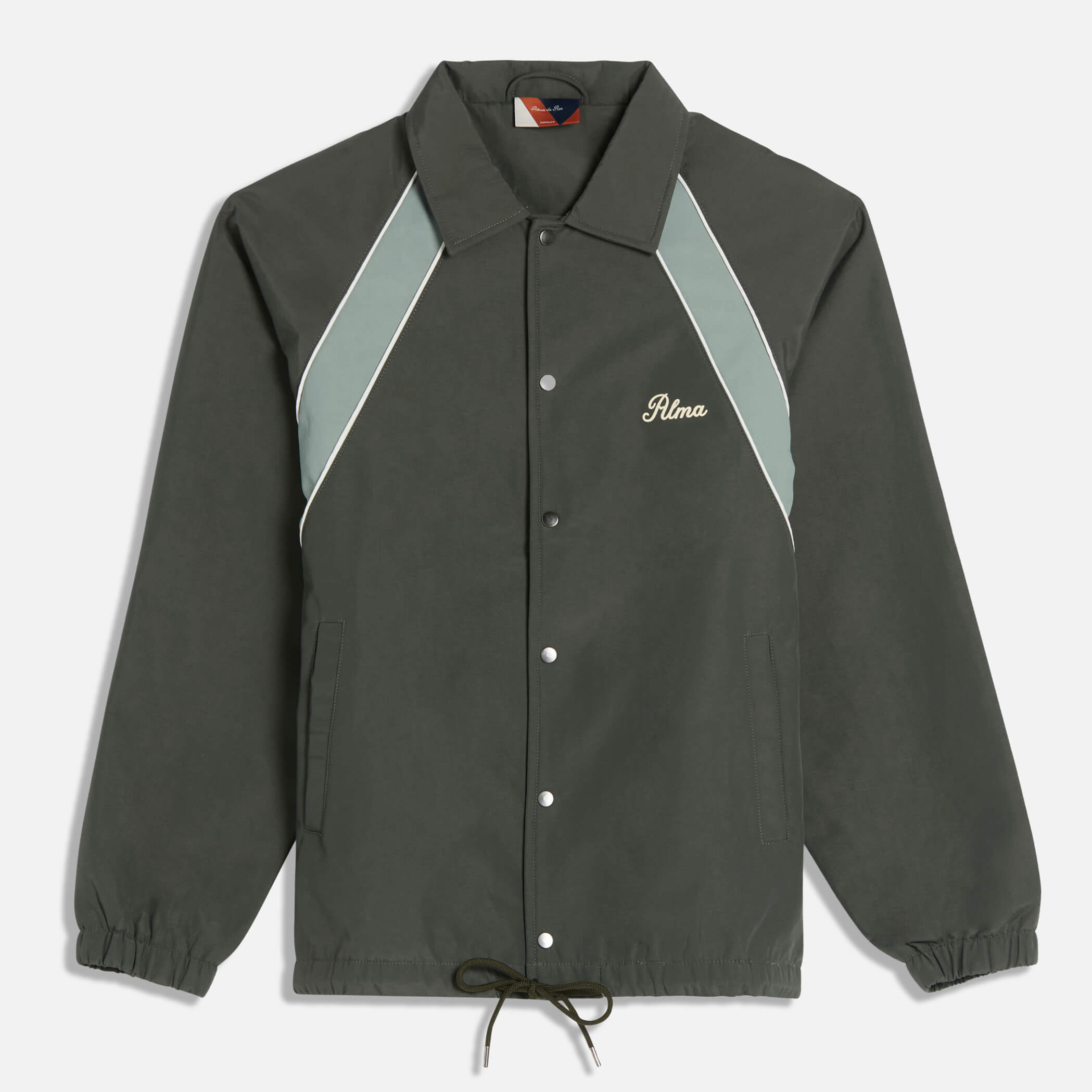 Khaki Panel Coach Jacket