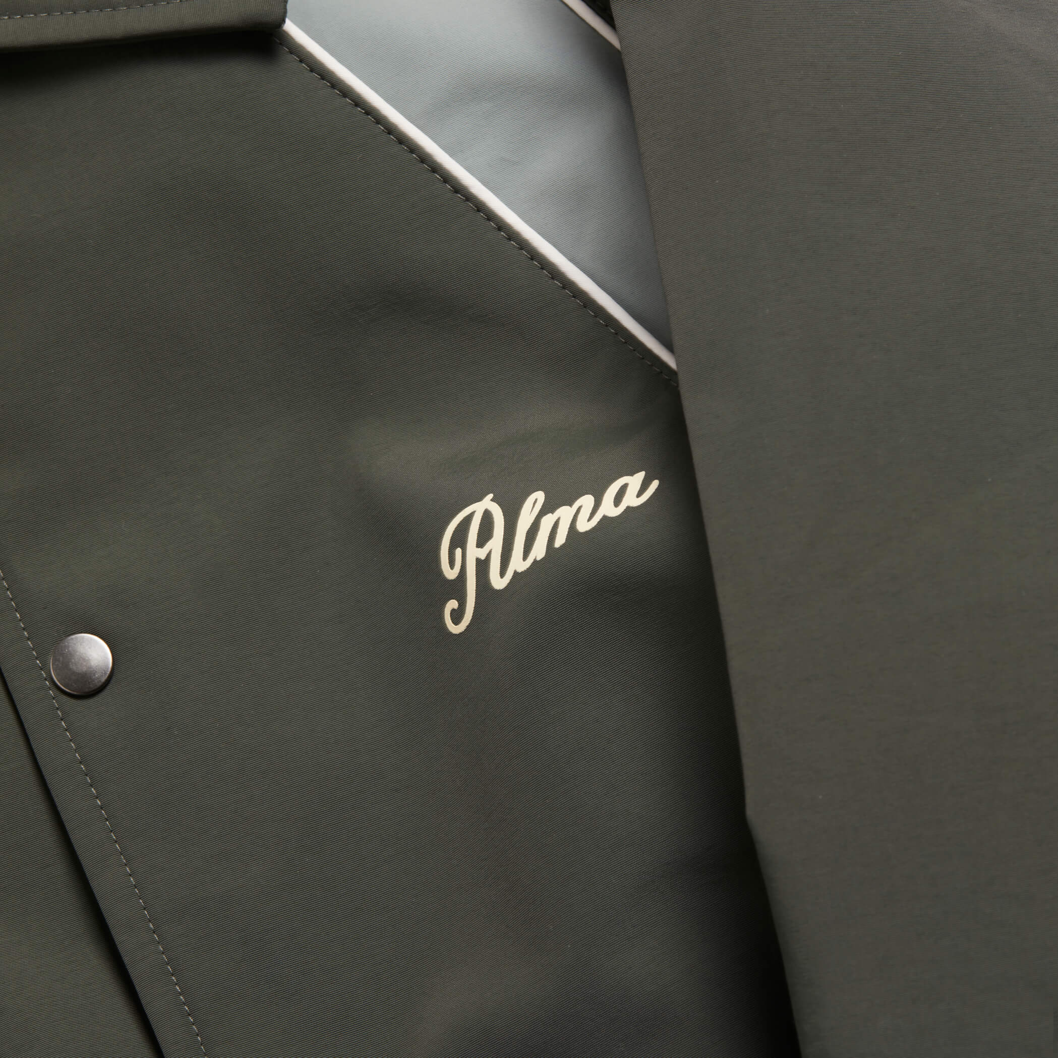 Khaki Panel Coach Jacket