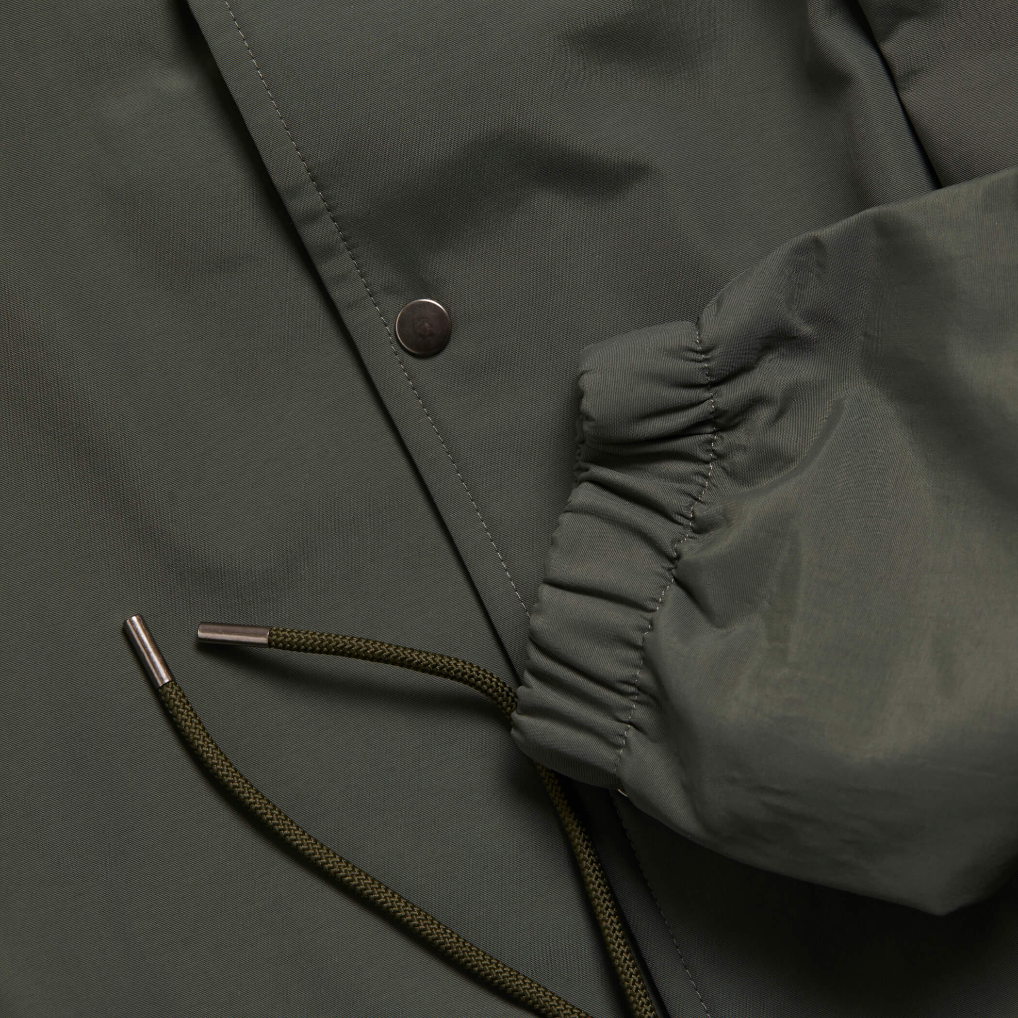 Khaki Panel Coach Jacket