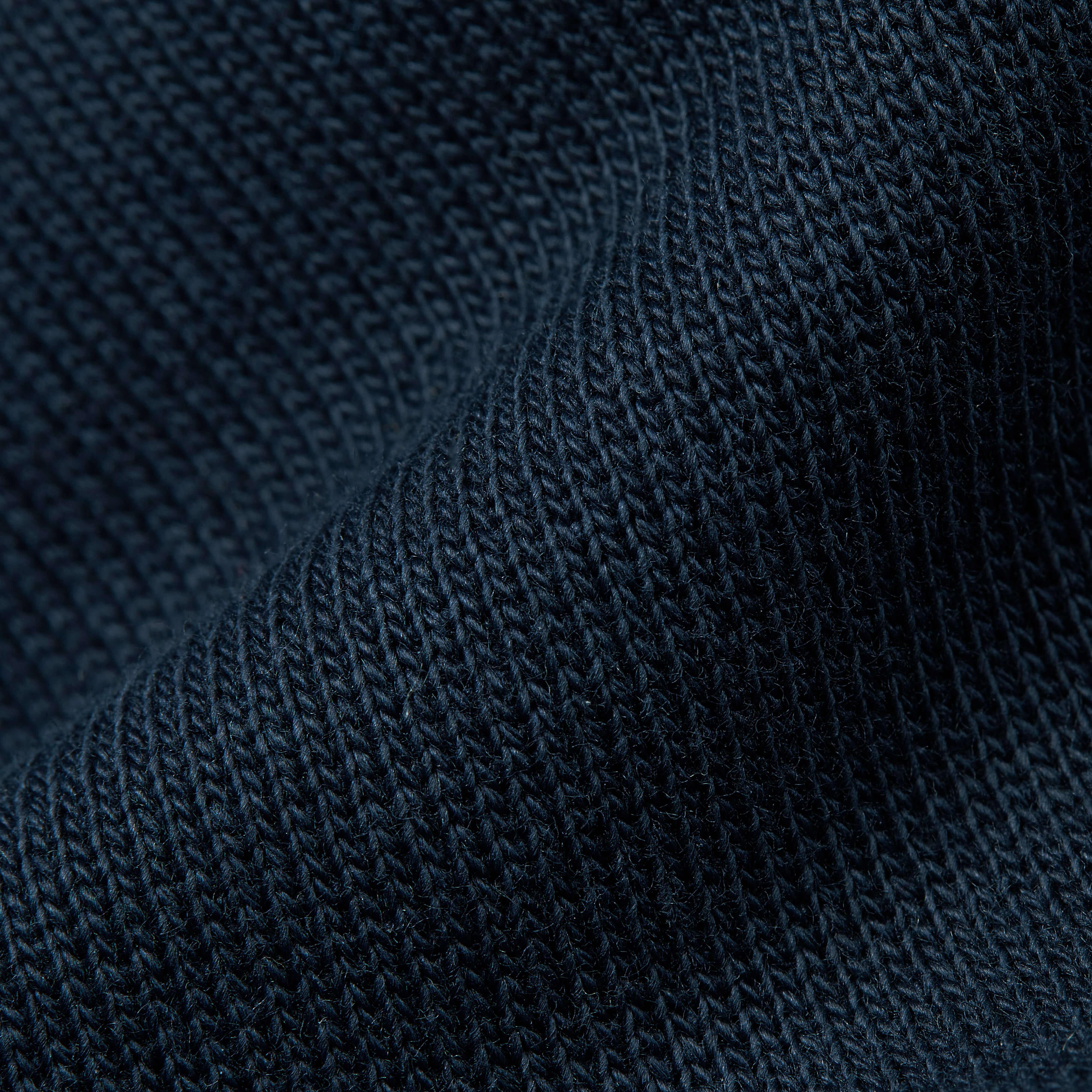 Midnight Blue Embroidered Hoodie